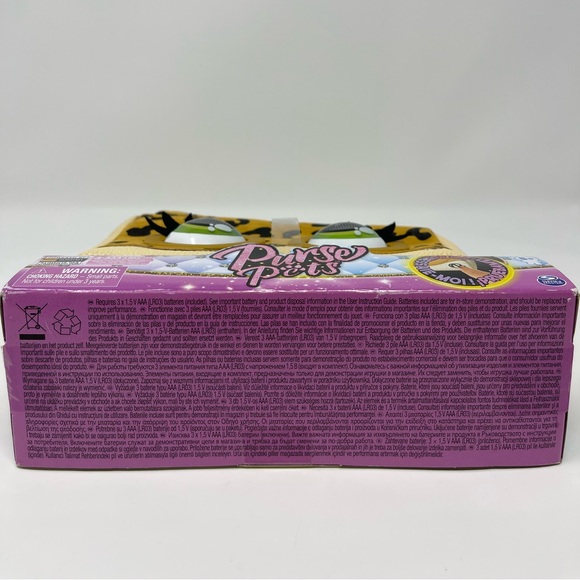 PURSE PETS: NEW Leoluxe Leopard Interactive Purse Pet; 25+ Sounds & Reactions - Picture 3 of 7